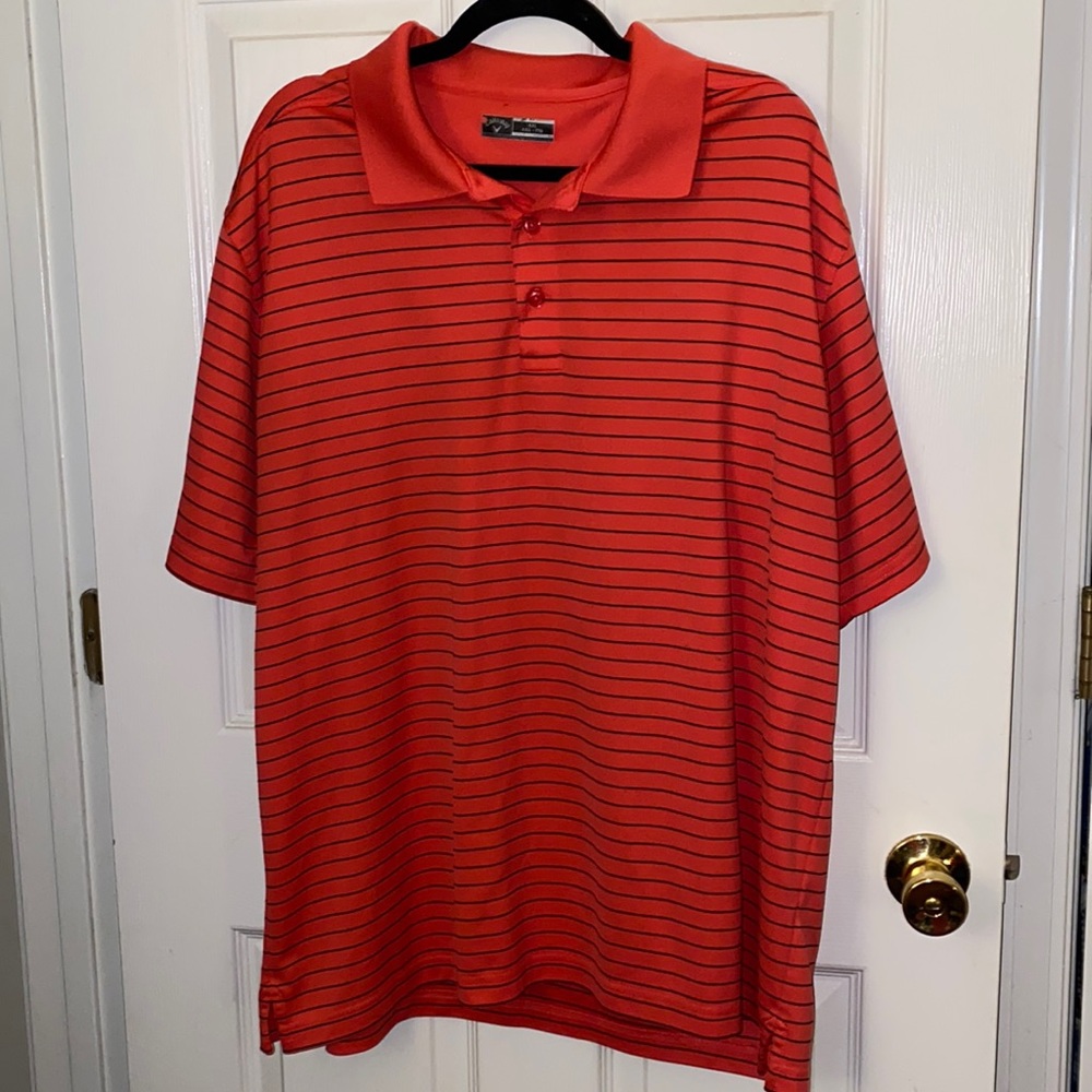 Callaway Salmon Golf Shirt